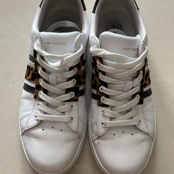 Tory Burch Howell Chevron Sneakers leopard/black - Picture 3 of 4